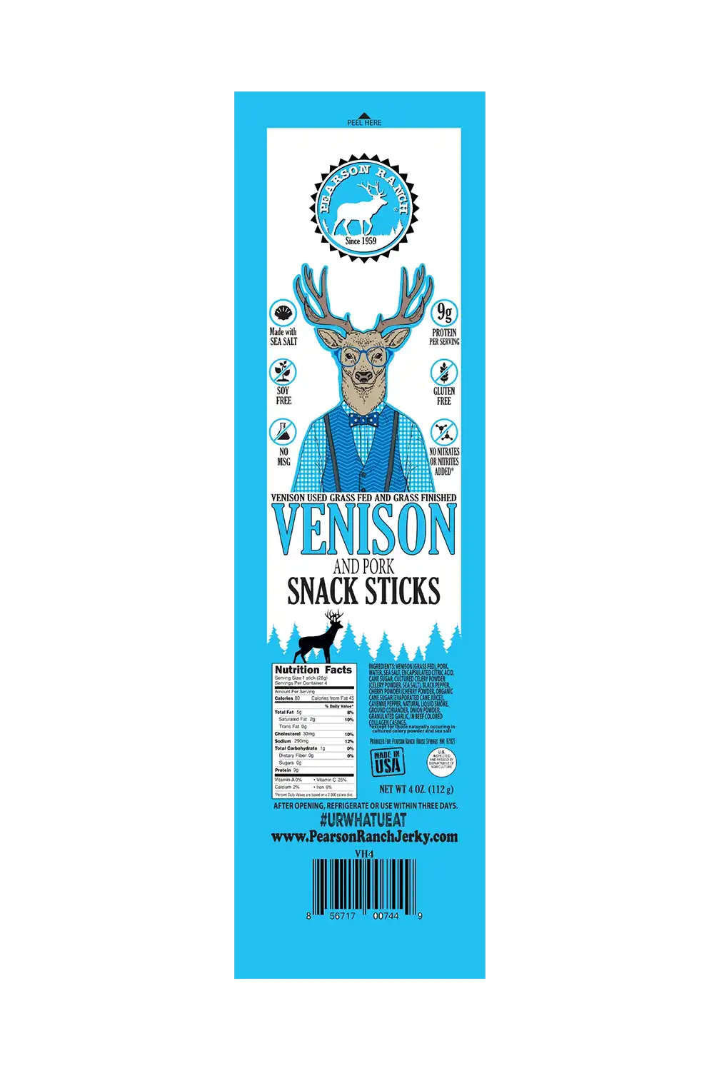 Venison Hickory Snack Stick Multi-pack