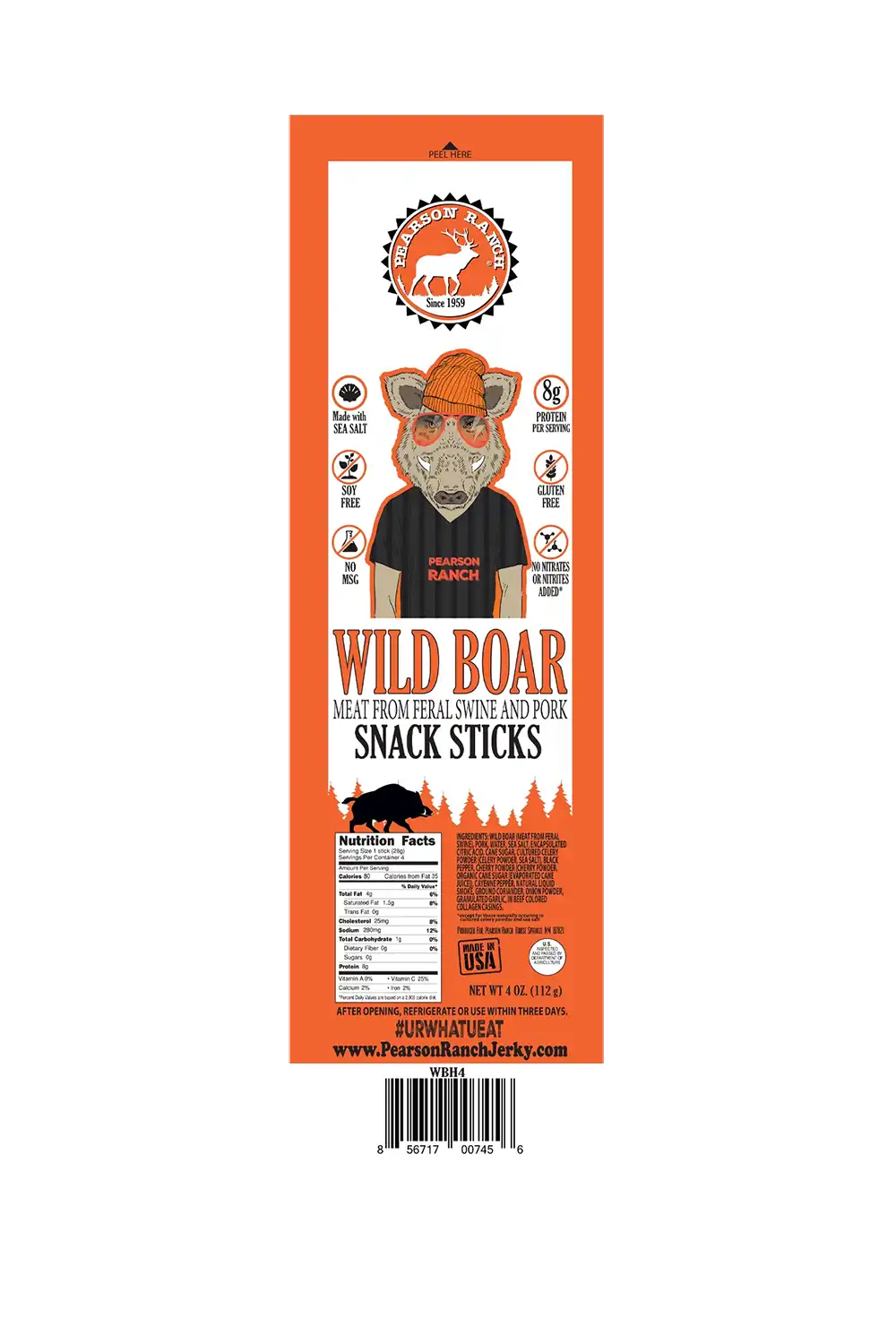 Wild Boar Hickory Snack Stick Multi-pack