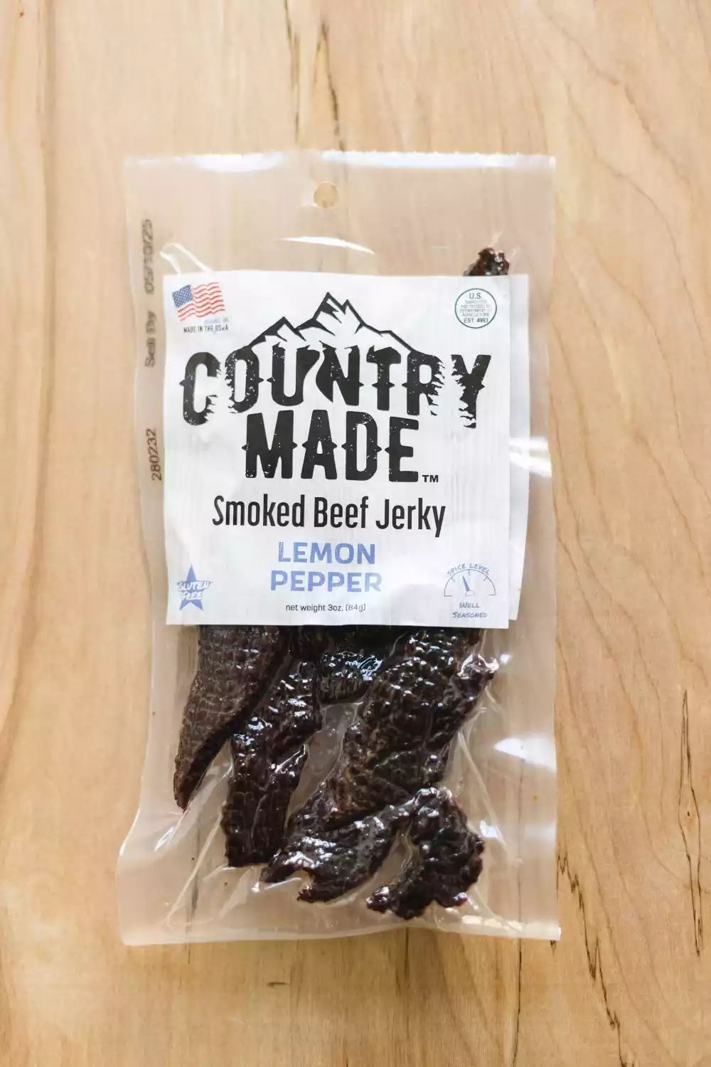 Lemon Pepper Beef Jerky