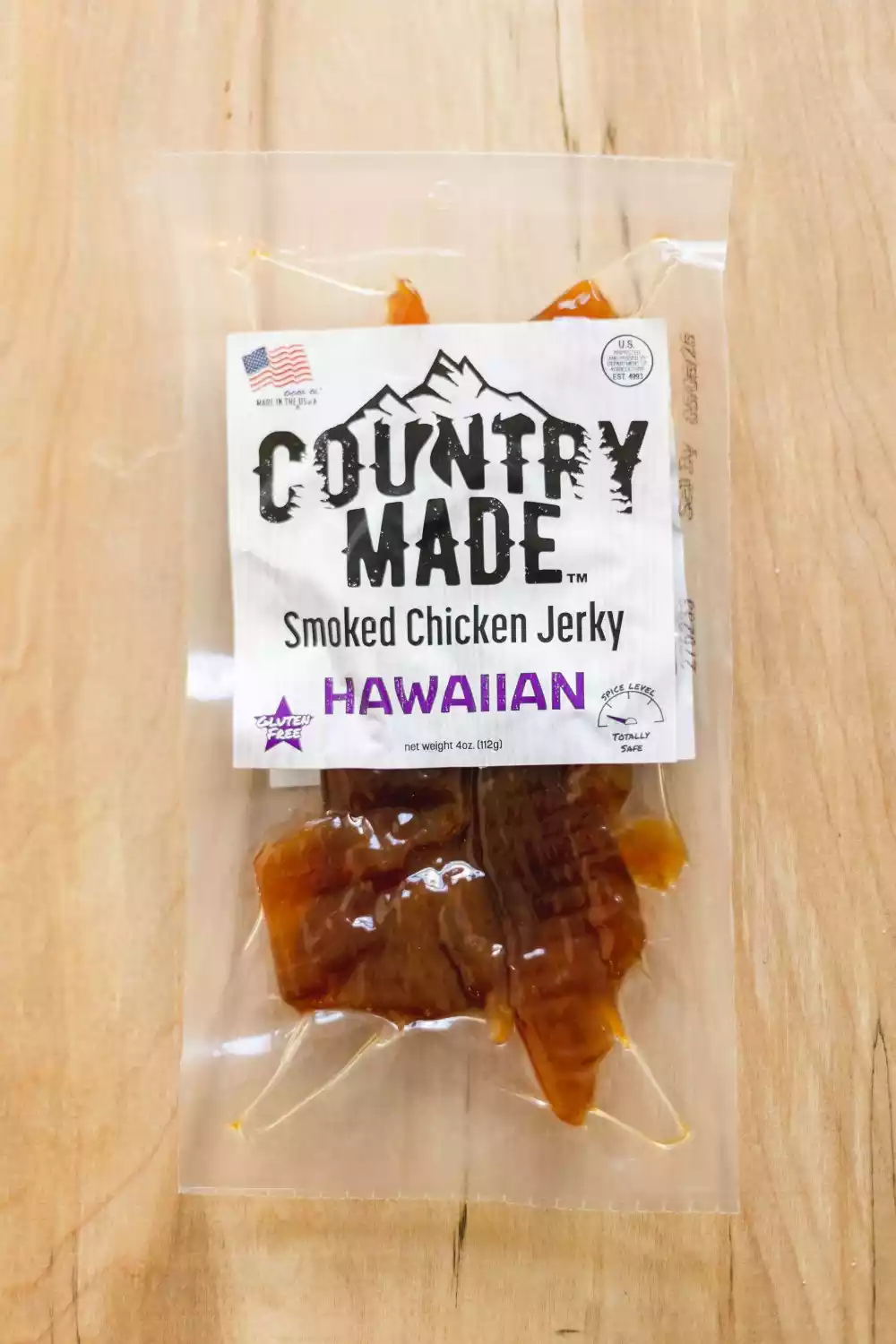 Smoked Hawaiian Chicken Jerky